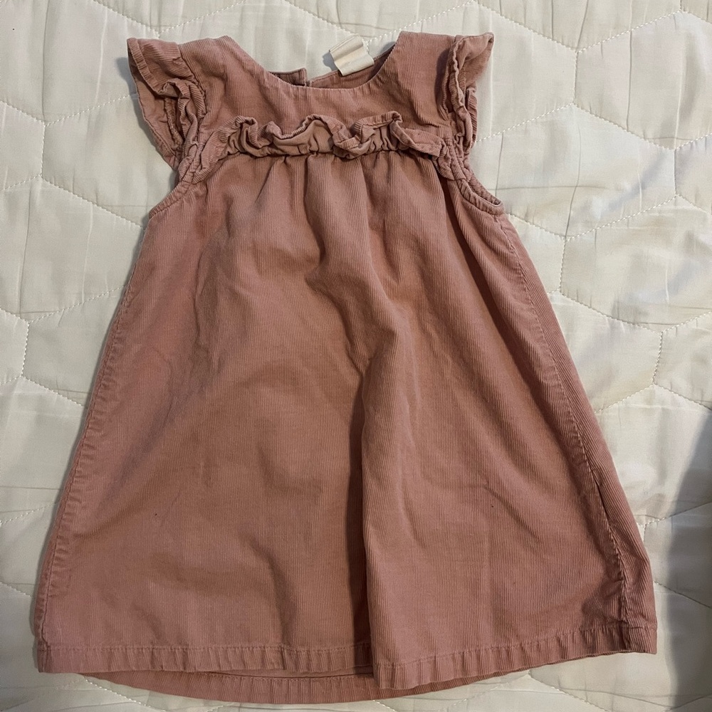 H&M Dusty Rose Toddler Dress